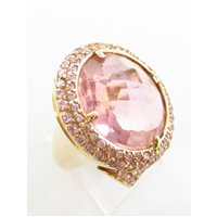 Ringe Damiata Gioielli Dame in Rosègold Quarzo idrotermale 3244/102-D199 - 3244/102-D199